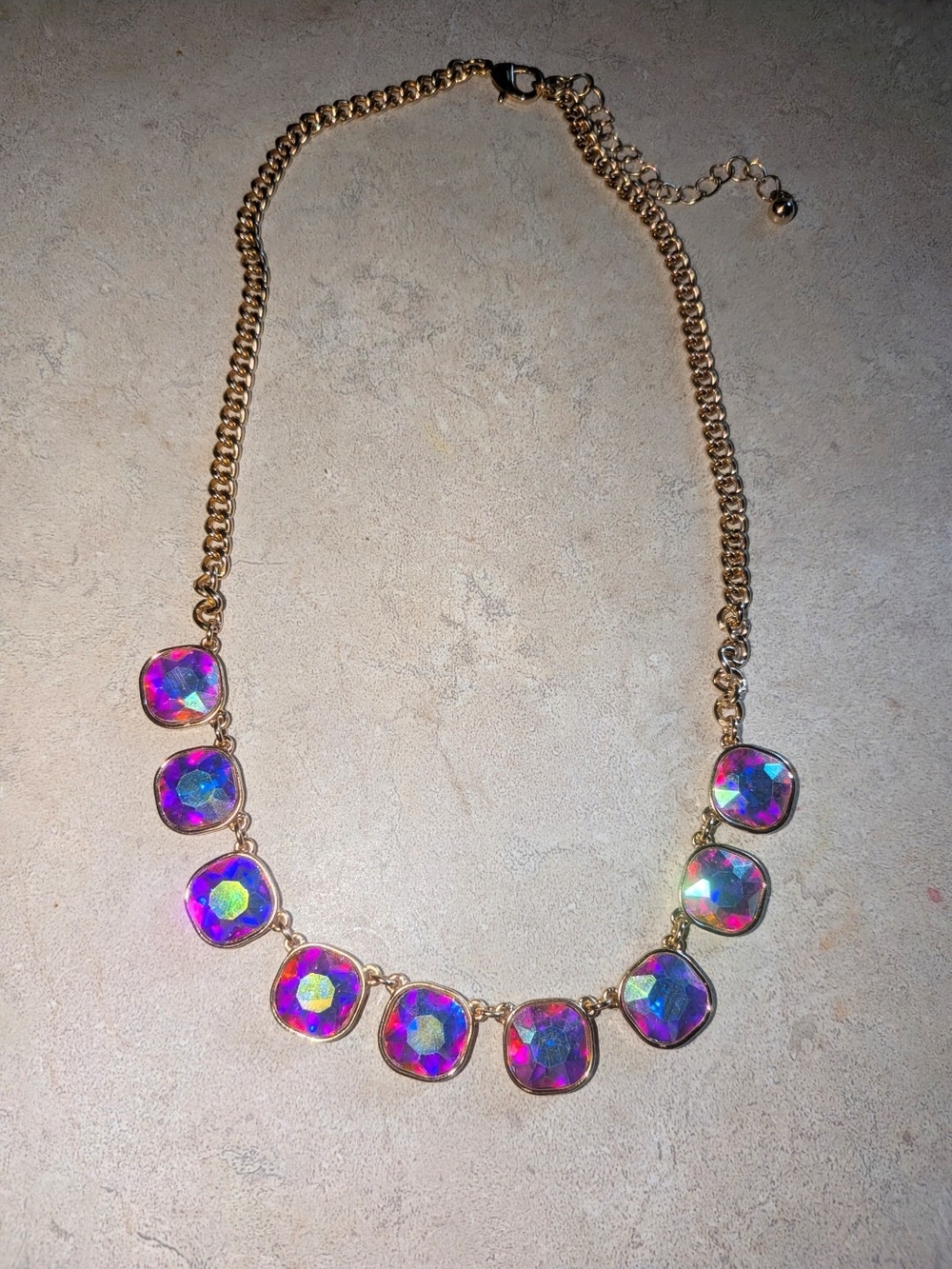 Gelée Gems Forever Stone Necklace Triple-dipped